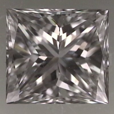 Princess cut diamond, 0.34ct E VVS2 — Diamond Imports Australia. © Diamond Imports 2026