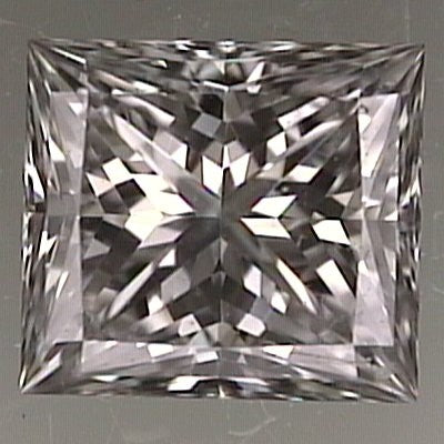 Princess cut diamond, 0.32ct E IF — Diamond Imports Australia. © Diamond Imports 2026