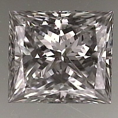 Princess cut diamond, 0.59ct F VVS1 — Diamond Imports Australia. © Diamond Imports 2026