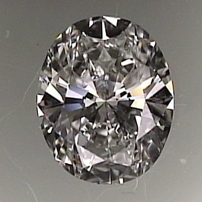 Oval shape diamond