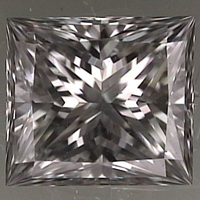 Princess cut diamond, 0.28ct D VVS1 — Diamond Imports Australia. © Diamond Imports 2026
