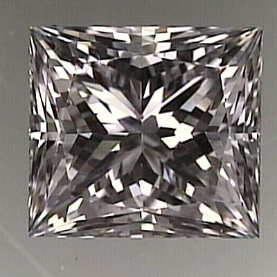 Princess cut diamond, 1.36ct E VS2 — Diamond Imports Australia. © Diamond Imports 2026
