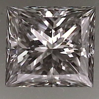 Princess cut diamond, 0.57ct F IF — Diamond Imports Australia. © Diamond Imports 2026
