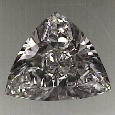Trilliant cut diamond, 1.04ct F SI2 — Diamond Imports Australia. © Diamond Imports 2026