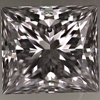 Princess cut diamond, 0.71ct E VVS1 — Diamond Imports Australia. © Diamond Imports 2026