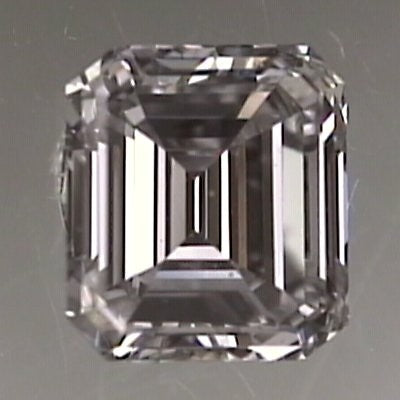 Emerald cut diamond
