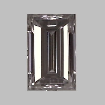 Baguette cut diamond, 0.38ct E VS1 — Diamond Imports Australia. © Diamond Imports 2026
