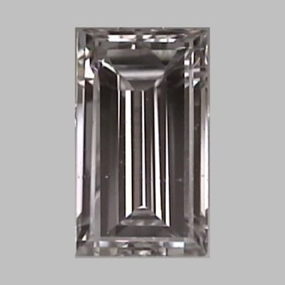 Baguette cut diamond, 0.43ct E VS2 — Diamond Imports Australia. © Diamond Imports 2026