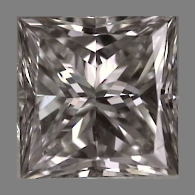 Princess cut diamond, 0.26ct I VS1 — Diamond Imports Australia. © Diamond Imports 2026