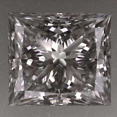 Princess cut diamond, 0.77ct D VS2 — Diamond Imports Australia. © Diamond Imports 2026