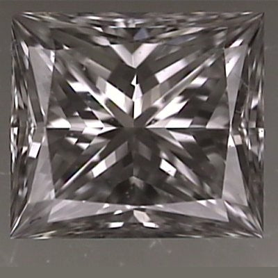 Princess cut diamond, 0.35ct F IF — Diamond Imports Australia. © Diamond Imports 2026