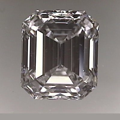 Emerald cut diamond