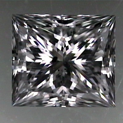 Princess cut diamond, 0.50ct F I1 — Diamond Imports Australia. © Diamond Imports 2026