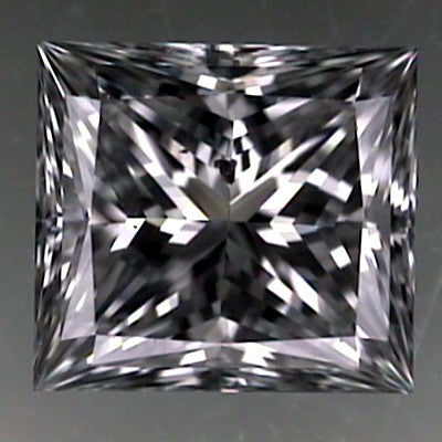 Princess cut diamond, 0.51ct E SI2 — Diamond Imports Australia. © Diamond Imports 2026