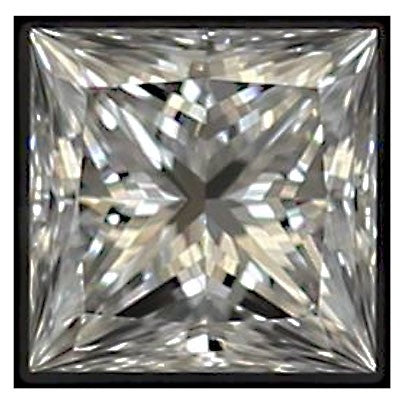 Princess cut diamond, 0.52ct D VVS1 — Diamond Imports Australia. © Diamond Imports 2026