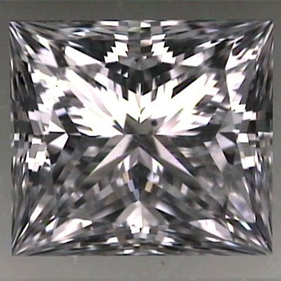 Princess cut diamond, 1.00ct D VS2 — Diamond Imports Australia. © Diamond Imports 2026