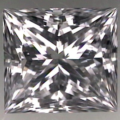 Princess cut diamond, 0.76ct G SI1 — Diamond Imports Australia. © Diamond Imports 2026