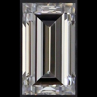 Baguette cut diamond, 1.01ct D IF — Diamond Imports Australia. © Diamond Imports 2026