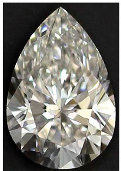 Pear shape diamond
