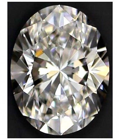 Oval shape diamond 1.28ct D Flawless