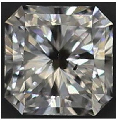 Radiant cut diamond