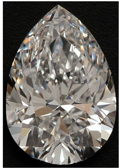 Pear shape diamond