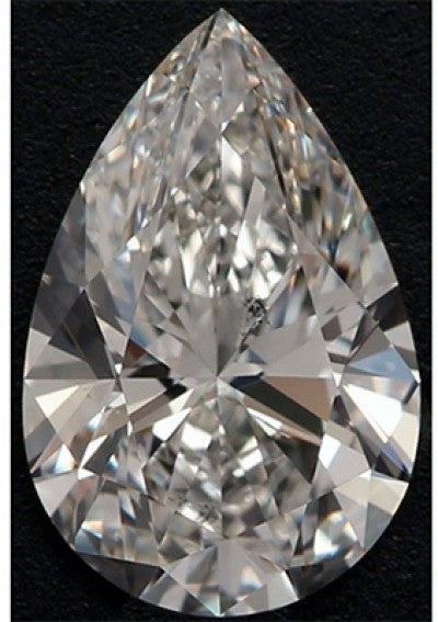 Pear shape diamond
