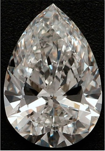 Pear shape diamond