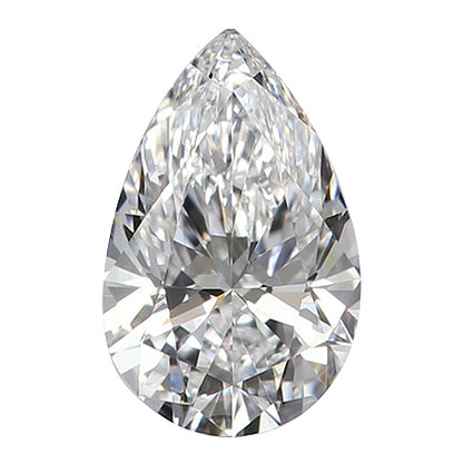 Pear Shape Diamond 0.71ct D VVS1