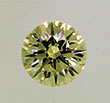 Round Brilliant Cut Diamond 1.16ct - Fancy Light Yellow VVS2