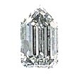 Bullet Cut Diamond 0.32ct - H VVS2