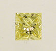 Princess Cut Diamond 0.52ct - SI2 Fancy Yellow