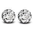 Round Brilliant Cut Diamond Pair - 0.35ctw