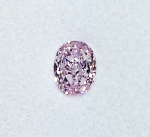 Oval Shape Diamond 0.50ct - Fancy Natural Light Pink I1