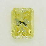 Radiant Cut Diamond 0.30ct - Fancy Yellow VVS2