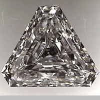 Trilliant Step Cut Diamond 3.14ct - H SI2