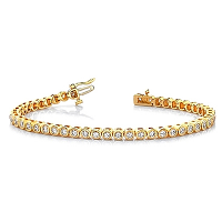 Diamond Tennis Bracelet - 2.95 carats total
